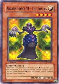 Arcana Force VI - The Lovers - Light of Destruction - YuGiOh card