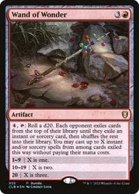 Wand of Wonder (CLB Bundle) - Unique and Miscellaneous Promos - Magic: The Gathering card