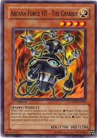 Arcana Force VII - The Chariot - Light of Destruction - YuGiOh card