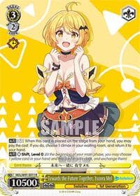 Towards the Future Together, Yozora Mel - hololive production - Weiss Schwarz card