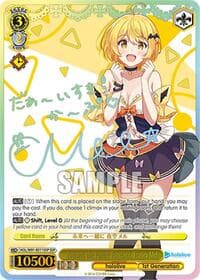 Towards the Future Together, Yozora Mel (SSP) - hololive production - Weiss Schwarz card