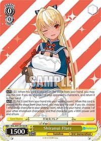 Shiranui Flare (SR) - hololive production - Weiss Schwarz card
