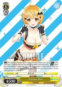 Yozora Mel - hololive production - Weiss Schwarz card