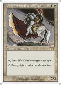 Order of the Sacred Torch - Classic Sixth Edition - Magic: The Gathering card
