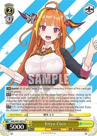 Kiryu Coco - hololive production - Weiss Schwarz card