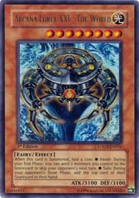 Arcana Force XXI - The World - Light of Destruction - YuGiOh card