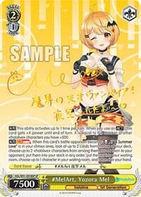 #MelArt, Yozora Mel (SP) - hololive production - Weiss Schwarz card