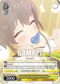 Feeling Like a Baby, Natsuiro Matsuri - hololive production - Weiss Schwarz card