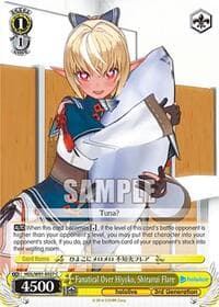 Fanatical Over Hiyoko, Shiranui Flare - hololive production - Weiss Schwarz card