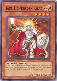 Jain, Lightsworn Paladin - Light of Destruction - YuGiOh card