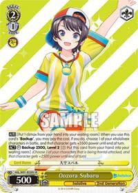 Oozora Subaru (SR) - hololive production - Weiss Schwarz card