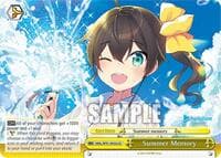 Summer Memory - hololive production - Weiss Schwarz card
