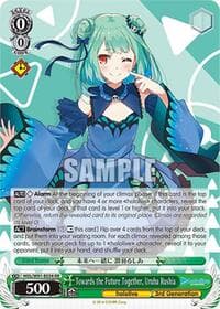 Towards the Future Together, Uruha Rushia - hololive production - Weiss Schwarz card
