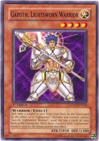 Garoth, Lightsworn Warrior - Light of Destruction - YuGiOh card