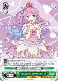 Towards the Future Together, Himemori Luna - hololive production - Weiss Schwarz card