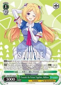 Towards the Future Together, AkiRose - hololive production - Weiss Schwarz card