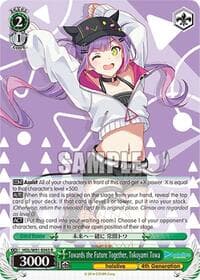 Towards the Future Together, Tokoyami Towa - hololive production - Weiss Schwarz card
