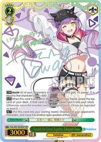 Towards the Future Together, Tokoyami Towa (SSP) - hololive production - Weiss Schwarz card