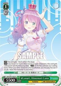 #Lunart, Himemori Luna - hololive production - Weiss Schwarz card