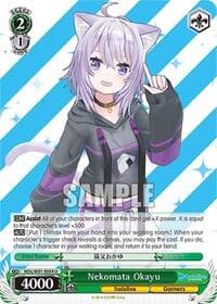 Nekomata Okayu - hololive production - Weiss Schwarz card