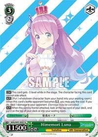 Himemori Luna - hololive production - Weiss Schwarz card