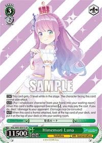 Himemori Luna (SR) - hololive production - Weiss Schwarz card