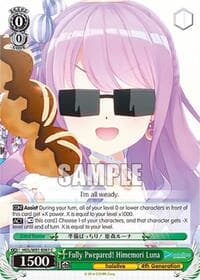 Fully Pwepared! Himemori Luna - hololive production - Weiss Schwarz card