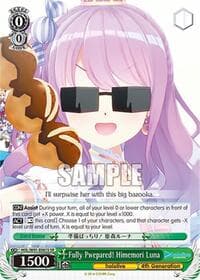 Fully Pwepared! Himemori Luna (SR) - hololive production - Weiss Schwarz card