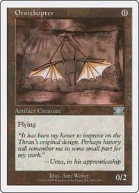 Ornithopter - Classic Sixth Edition - Magic: The Gathering card