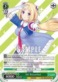 Aki Rosenthal (SR) - hololive production - Weiss Schwarz card