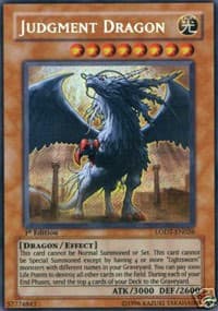 Judgment Dragon - Light of Destruction - YuGiOh card