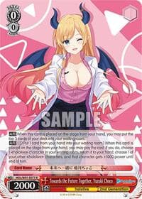 Towards the Future Together, Yuzuki Choco - hololive production - Weiss Schwarz card
