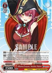 #MarinesTreasure, Houshou Marine - hololive production - Weiss Schwarz card