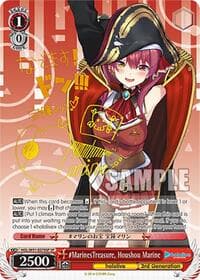 #MarinesTreasure, Houshou Marine (SP) - hololive production - Weiss Schwarz card