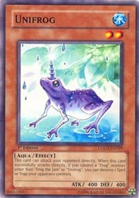 Unifrog - Light of Destruction - YuGiOh card