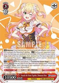 Towards the Future Together, Momosuzu Nene - hololive production - Weiss Schwarz card
