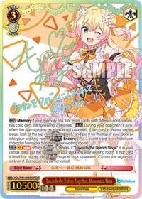 Towards the Future Together, Momosuzu Nene (SSP) - hololive production - Weiss Schwarz card