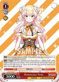 Momosuzu Nene (SR) - hololive production - Weiss Schwarz card
