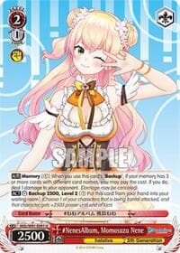 #NenesAlbum, Momosuzu Nene - hololive production - Weiss Schwarz card