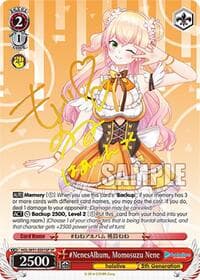 #NenesAlbum, Momosuzu Nene (SP) - hololive production - Weiss Schwarz card