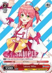 Sakura Miko - hololive production - Weiss Schwarz card