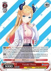 Yuzuki Choco - hololive production - Weiss Schwarz card