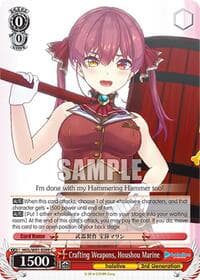 Crafting Weapons, Houshou Marine - hololive production - Weiss Schwarz card