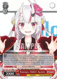 Kawayo, Nakiri Ayame (SR) - hololive production - Weiss Schwarz card