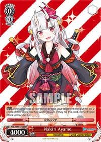 Nakiri Ayame (SR) - hololive production - Weiss Schwarz card