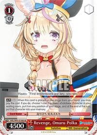 Revenge, Omaru Polka (SR) - hololive production - Weiss Schwarz card
