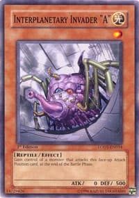 Interplanetary Invader 'A' - Light of Destruction - YuGiOh card