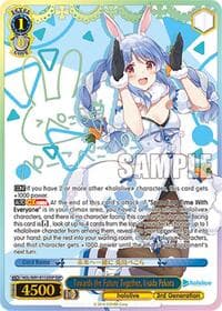 Towards the Future Together, Usada Pekora (SSP) - hololive production - Weiss Schwarz card