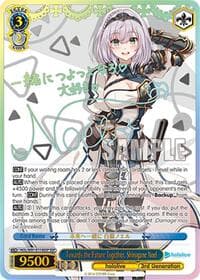 Towards the Future Together, Shirogane Noel (SSP) - hololive production - Weiss Schwarz card
