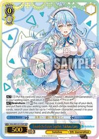 Towards the Future Together, Yukihana Lamy (SSP) - hololive production - Weiss Schwarz card